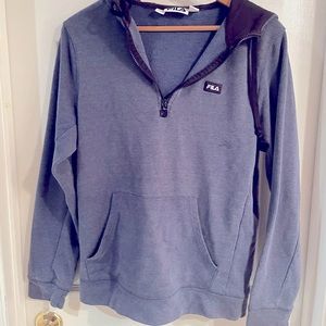 FILA hoodie in blue